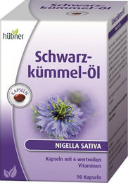 Hübner Schwarzkümmelöl Kapseln 90 Stück – Bild 1 von 1
