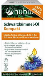 Hübner Schwarzkümmelöl Kompakt Kapseln – Bild 1 von 1