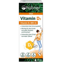 Produktbild von Hübner Vitamin D3 Tropfen 1000 IE