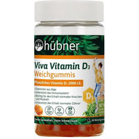Produktbild von Hübner Viva Vitamin D3 Legs Kapseln glutenfrei und laktosefrei