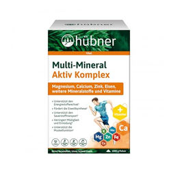 Hübner Basis Balance Aktiv Mineralstoffe Pulver vegan laktosefrei ohne Zusatzstoffe – Bild 1 von 3