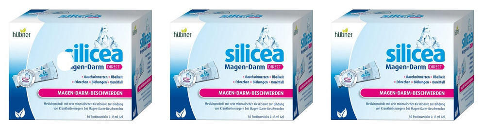 Hübner Silicea Balsam Magen-Darm Direkt Gel vegan 3 x 30 Portionen – Bild 1 von 1