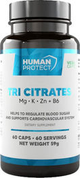 Human Protect Tri Citrate Magnesium Potassium Zinc Kapseln – Bild 1 von 2