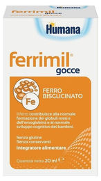 Humana Ferrimil Eisen Bisglycinat Tropfen für Kinder 20 ml – Bild 1 von 1