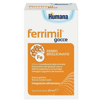 Produktbild von Humana Ferrimil Eisen Bisglycinat Tropfen für Kinder 20 ml