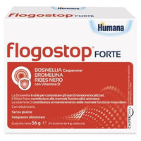 Produktbild von Humana FLOGOSTOP FORTE mit Boswellia Weihrauch Sticks 14 Beutel