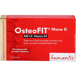 Humantis OSTEOFIT Mono D Tabletten 500 IE 300 Stück – Bild 1 von 3
