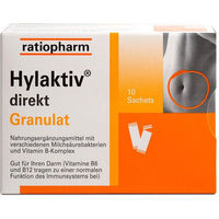 Produktbild von Hylaktiv direkt Granulat von ratiopharm, Pulver, glutenfrei und laktosefrei