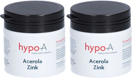hypo-A Acerola Zink Kapseln mit natürlichem Vitamin C aus Acerola und Hagebutte – Bild 1 von 1