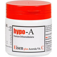 Produktbild von hypo-A Eisen mit Acerola und Vitamin C Kapseln 120 Stück