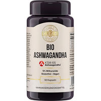 Produktbild von i-like-it-clean Ashwagandha Bio Wurzel-Extrakt 600 mg Kapseln vegan glutenfrei ohne Zusatzstoffe
