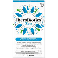 Produktbild von Iberobiotics Zen Kapseln vegan glutenfrei laktosefrei für Erwachsene