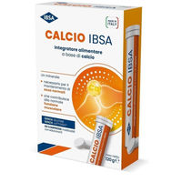 Produktbild von IBSA CALCIO Calcium Citrat Lutschtabletten glutenfrei und laktosefrei 60 Stück