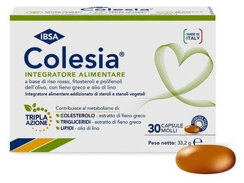 IBSA Colesia Soft Gel Weichkapseln gluten- und laktosefrei 30 Stück – Bild 1 von 1