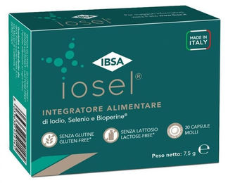 IBSA IOSEL Vegan Glutenfrei Laktosefrei 30 Weichkapseln – Bild 1 von 1