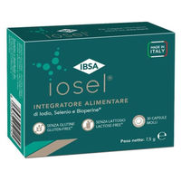 Produktbild von IBSA IOSEL Vegan Glutenfrei Laktosefrei 30 Weichkapseln