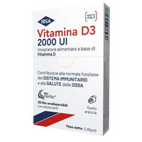 Produktbild von IBSA Vitamina D3 2000 IE Schmelzfilm Tabletten für Erwachsene 30 Stück