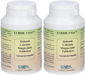 ICRON-Vital Dolomit Calcium-Magnesium Tabletten mit Carbonat – Bild 1 von 1