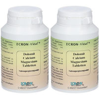 Produktbild von ICRON-Vital Dolomit Calcium-Magnesium Tabletten mit Carbonat