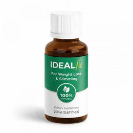 IdealFit Drops von GLOBAL D LTD – Pflanzliche Tropfen zur Unterstützung des Stoffwechsels, 20 ml – Bild 1 von 1
