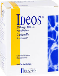 Ideos EurimPharm Lutschtabletten 500 mg/400 I.E. – Bild 1 von 1