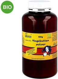 Idunn Naturprodukte BIO Hagebuttenpulver – Bild 1 von 3