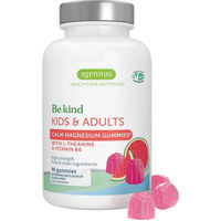 Produktbild von Igennus Calm Magnesium Citrat Gummis mit L-Theanin & B6, vegan, zuckerfrei, für Kinder & Erwachsene