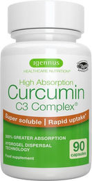 Igennus Curcumin C3 Complex Extrakt vegan Kapseln – Bild 1 von 2