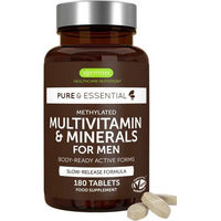 Produktbild von Igennus Methyliertes Multivitamin für Männer mit 21 aktiven Nährstoffen, vegan, 180 Tabletten