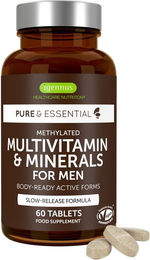 Igennus Methyliertes Multivitamin für Männer und Erwachsene vegan Tabletten 60 Stück – Bild 1 von 2