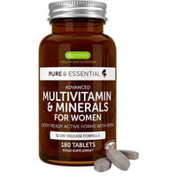 Produktbild von Igennus Multivitamin für Frauen mit Eisen, methyliert und hochdosiert, vegan, 180 Tabletten