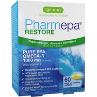 Produktbild von Igennus Pharmepa Restore Omega-3 rTG Fischöl mit 1000 mg EPA in Kapseln 60 Stück