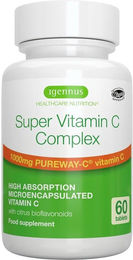 Igennus Super Vitamin C Komplex Liposomal Vegan und Glutenfrei für Erwachsene und Kinder – Bild 1 von 2