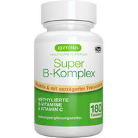 Produktbild von Igennus Vitamin B Komplex Methylierte Tabletten Vegan für Erwachsene 180 Stück