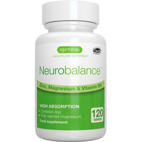 Produktbild von Igennus ZMA Neurobalance Tabletten mit Zink, Magnesium Citrat und Vitamin B6 vegan 120 Stück