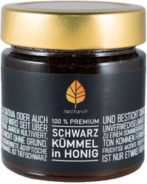 ImkerPur Schwarzkümmel in Honig mit ganzen Samen 270 g – Bild 1 von 6