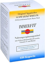 Immerfit Schwarzkümmelöl Kapseln 120 Stück von Dr. Theiss Naturwaren – Bild 1 von 3