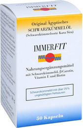 Immerfit Schwarzkümmelöl Kapseln 50 Stück – Bild 1 von 3
