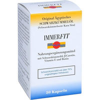 Produktbild von Immerfit Schwarzkümmelöl Kapseln 50 Stück