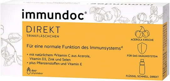 immundoc DIREKT Flüssig vegetarisch glutenfrei laktosefrei – Bild 1 von 2