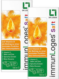 immunLoges Saft von Dr. Loges mit Vitamin C und Zink für Kinder und Erwachsene – Bild 1 von 2