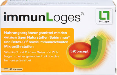 immunLoges Spirulina Kapseln 60 Stück – Bild 1 von 1
