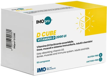 IMO IMOPRO D CUBE Tabletten für Kinder gluten- und laktosefrei 90 Stück – Bild 1 von 1