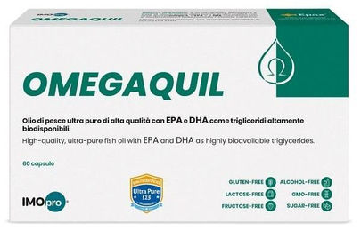Imopro Omegaquil Kapseln für Erwachsene glutenfrei und laktosefrei 60 Stück – Bild 1 von 1