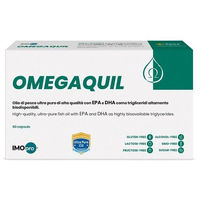 Produktbild von Imopro Omegaquil Kapseln für Erwachsene glutenfrei und laktosefrei 60 Stück