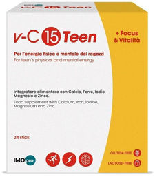 Imopro V C 15 Teen Mineralstoff-Komplex für Heranwachsende, 24 Sticks, zuckerfrei, glutenfrei, laktosefrei – Bild 1 von 1