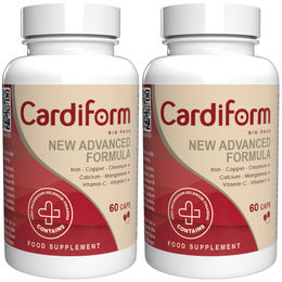 IncHealth Inter GmbH Cardiform Mineralstoff-Komplex vegan ohne Zusatzstoffe 120 Kapseln – Bild 1 von 2