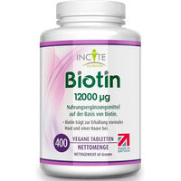 Produktbild von Incite Nutrition Biotin 400 mg Tabletten