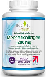 Incite Nutrition Meereskollagen Typ I Kapseln 120 Stück – Bild 1 von 1