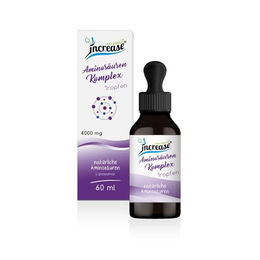 Increase Aminosäuren Komplex Liposomale Tropfen vegan 60 ml – Bild 1 von 3